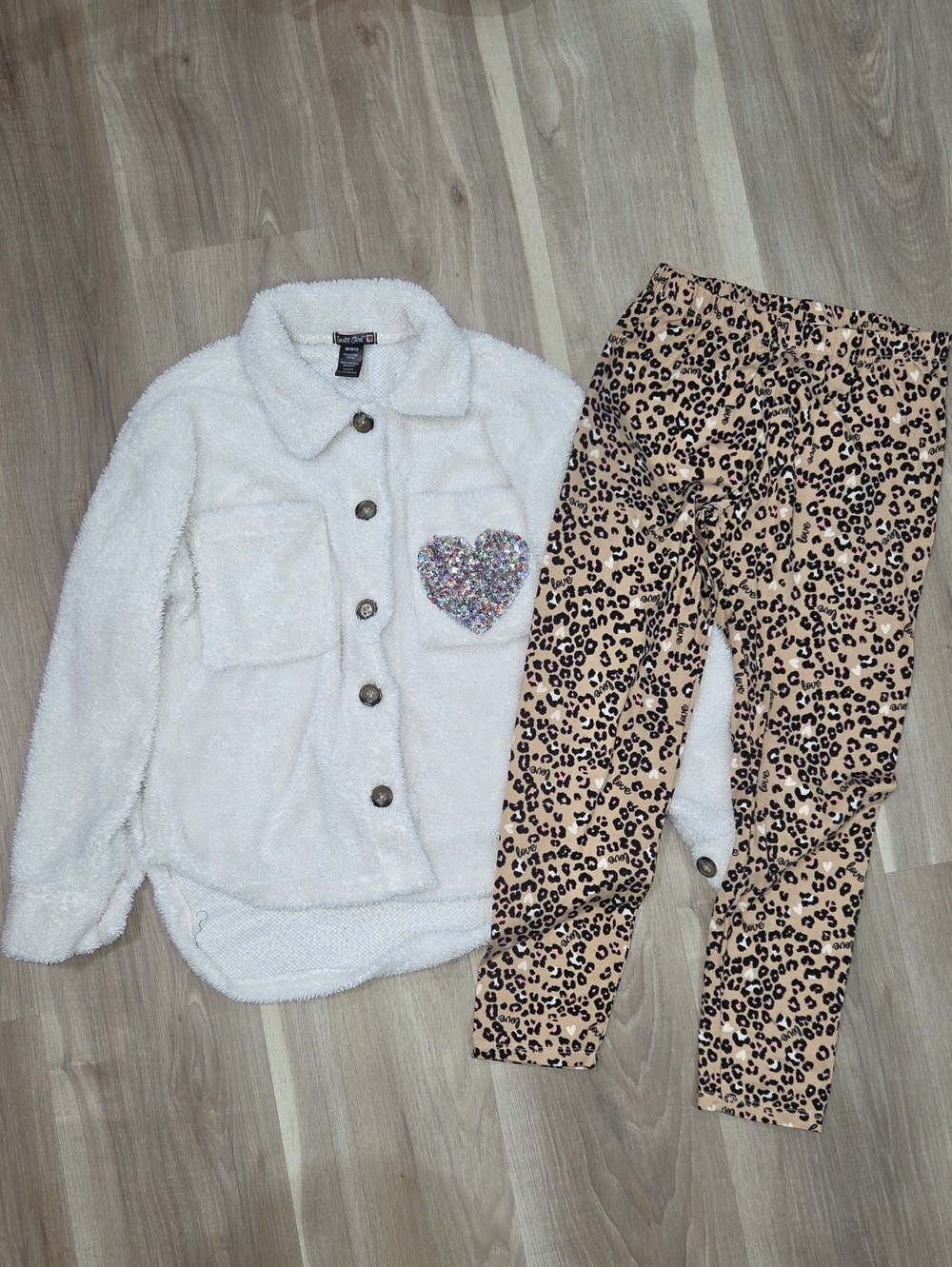 •Insta Girl• Little Girls Cheetah Matching Set
